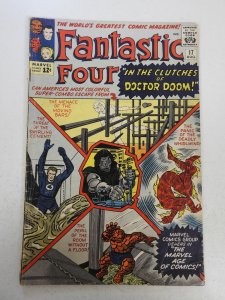 Fantastic Four #17 (1963) GD+ Condition stamp bc