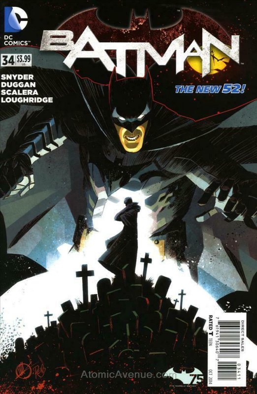 Batman (2nd Series) #34 VF/NM; DC | save on shipping - details inside