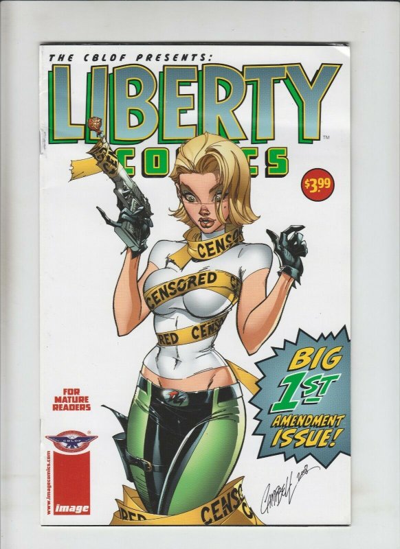 CBLDF presents Liberty Comics #1 - J. Scott Campbell - the Boys - Arthur Adams