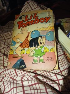 1958 Li’l Tomboy Charlton Comic Book #98 Frank Johnson Cover Silver Age Cartoon
