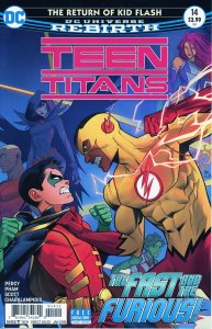 Teen Titans #14  Dan Mora Cover  9.0 (our highest grade)  2018
