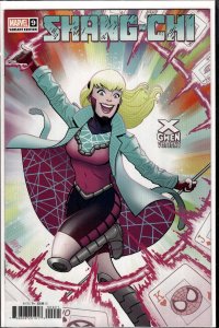 Shang-Chi #9 Fleecs Cover (2022) Master of Kung Fu / Shang-Chi