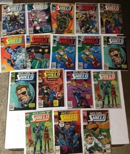 Nick Fury Agent Of Shield 1 2 3 4 5 6 U 8 9 10 11 12 16 17 Very Fine 8.0 Or +