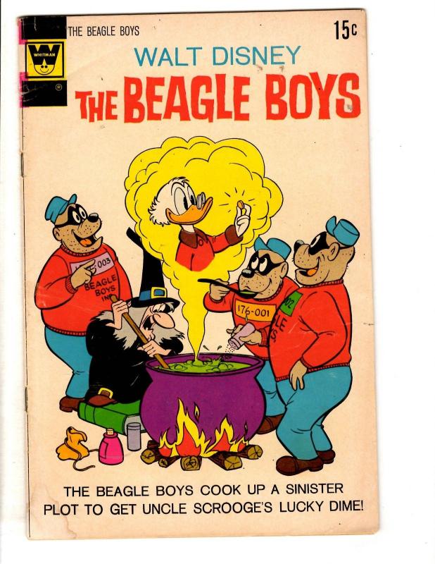 Lot Of 7 Walt Disney's Beagle Boys Gold Key Comic Books # 1 2 3 7 8 10 14 JL33