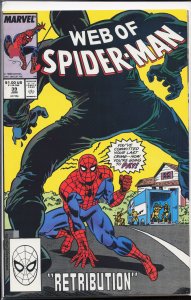 Web of Spider-Man #39 Direct Edition (1988) Spider-Man