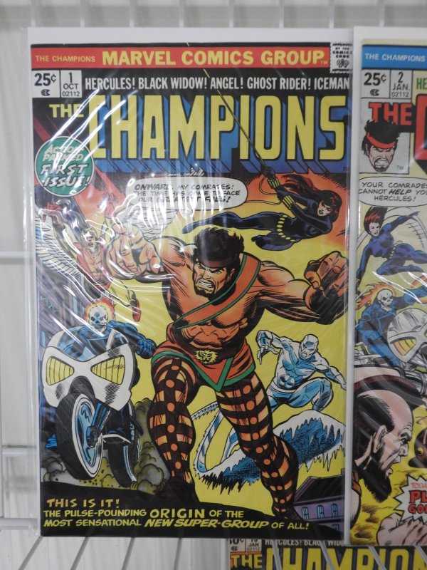 The Champions (1975) #'s 1-17 Complete Set!!! Avg FN/VF Condition!