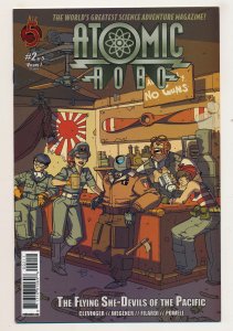 Atomic Robo Flying She Devils of the Pacific (2012) #1-5 VF/NM Complete series