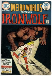 WEIRD WORLDS #9, FN+, Iron Wolf, Howard Chaykin, 1972, more in store