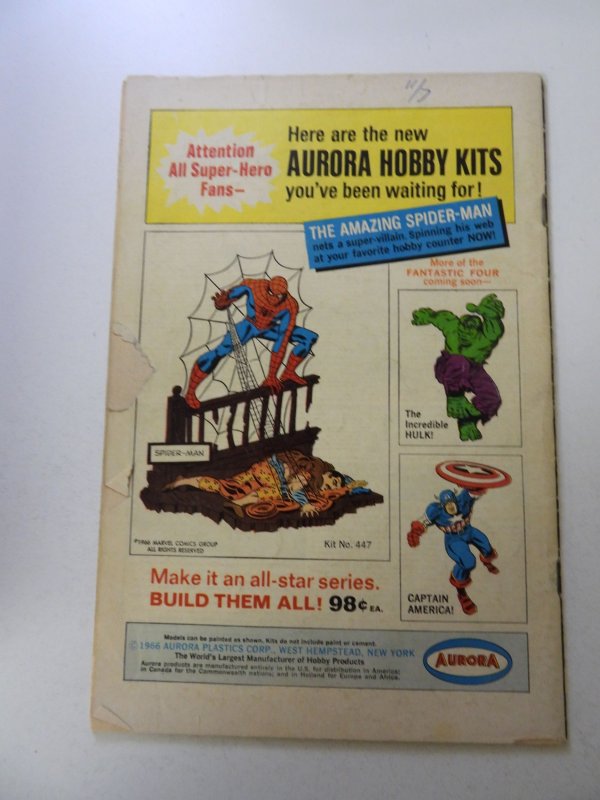 Fantastic Four #59 (1967) GD condition see description