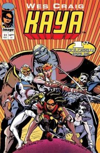 Colossal Kaya Cvr B Wes Craig Youngblood Team Up Var Image Comics Comic Book