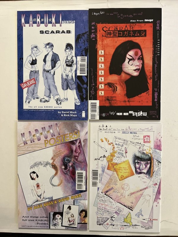 Kabuki 21 Comics + 3 Tpb Image Comics (1997) 1-9 Scarab 1-8 (1999) (2 Comp Sets) 