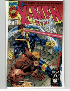 X-Men #1 Wolverine and Cyclops Cover (1991) X-Men [Key Issue]