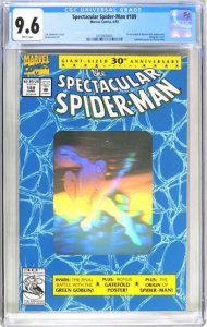 SPECTACULAR SPIDER-MAN #189 CGC Graded 9.6