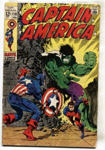 Captain America #110 - 1969 - Marvel - VG - comic book