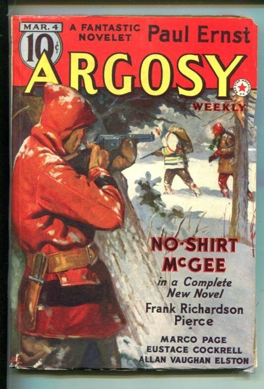 ARGOSY-03/04/1939-RED CIRCLE-ROZEN COVER-PULP THRILLS-vf