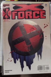 X-FORCE  #  115  2001 MARVEL DISNEY  SCOUNTER X FINAL ISSUE