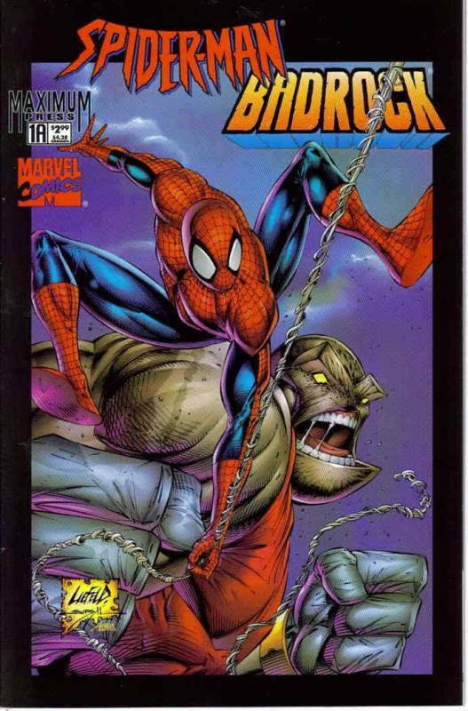 Spider-Man/Badrock #1A VF/NM; Marvel | save on shipping - details inside