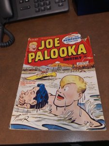 Joe Palooka #36 harvey comics 1949 golden age precode cartoon summer camp cover