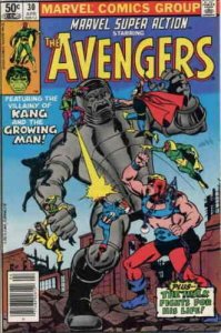 Marvel Super Action The Avengers #30 Marvel Comics Newsstand April 1981 (FN)