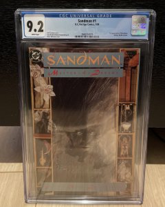 Sandman #1 CGC 9.2 1st Appearance of Morpheus DC/Vertigo 1989 Netflix Show