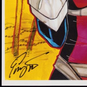 RAZOR: SCARS SKETCHCOVER ART 11 x 17 Print SIGNED w/COA