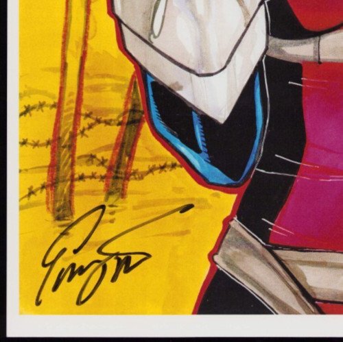 RAZOR: SCARS SKETCHCOVER ART 11 x 17 Print SIGNED w/COA