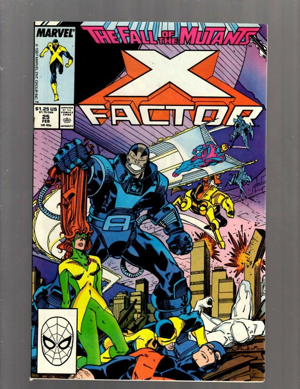 Lot of 12 X-Factor Marvel Comic Books #17 18 19 20 21 22 23 25 26 27 28 29 SB1