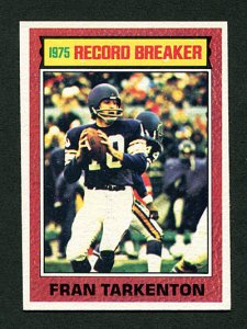 1976 Topps Fran Tarkenton RB #7  NM+