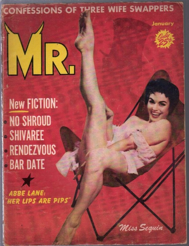 Mr. 1/1958-cheesecake-pin-up pix-Abbe Lane-Dope in Tangier-VG