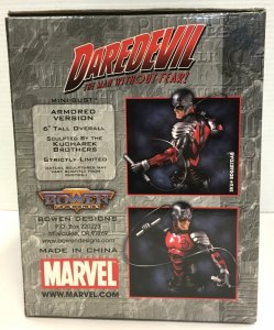 2007 BOWEN DESIGNS - DAREDEVIL (Armored Version) Marvel Mini-Bust 115/800