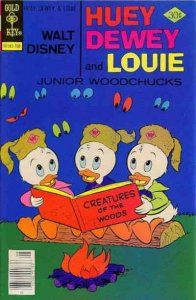 Huey, Dewey, and Louie Junior Woodchucks #45 VF/NM ; Gold Key