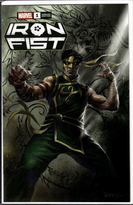 Iron Fist #1 Parrillo Cover (2022)