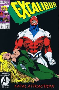 Excalibur #64 ORIGINAL Vintage 1993 Marvel Comics