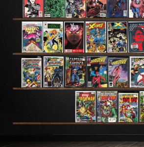 Huge Lot 140+ Comics with Captain America, Daredevil, Cable, Iron Man & More!