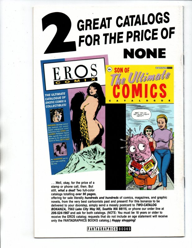 Real Smut #4 - Anton Drek - Betty Page - 1993 - NM