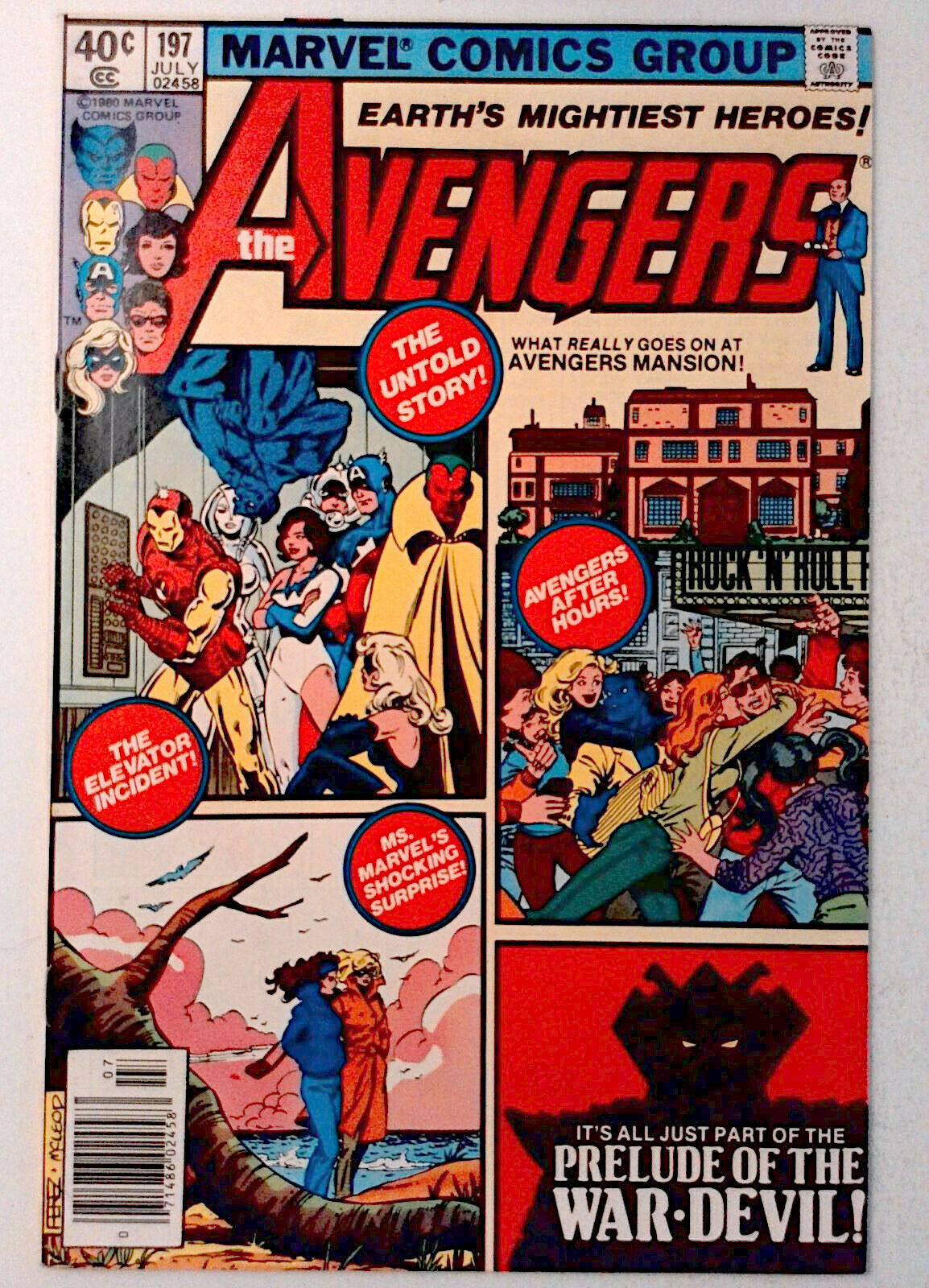 Avengers Marvel VF Bronze Age Comic Book St Print Comic Books Bronze Age Marvel