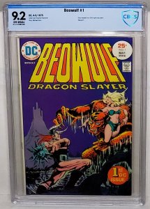 BEOWULF Dragon Slayer #1 CBCS 9.2 Off-White Pages Ricardo Villamonte DC Comics