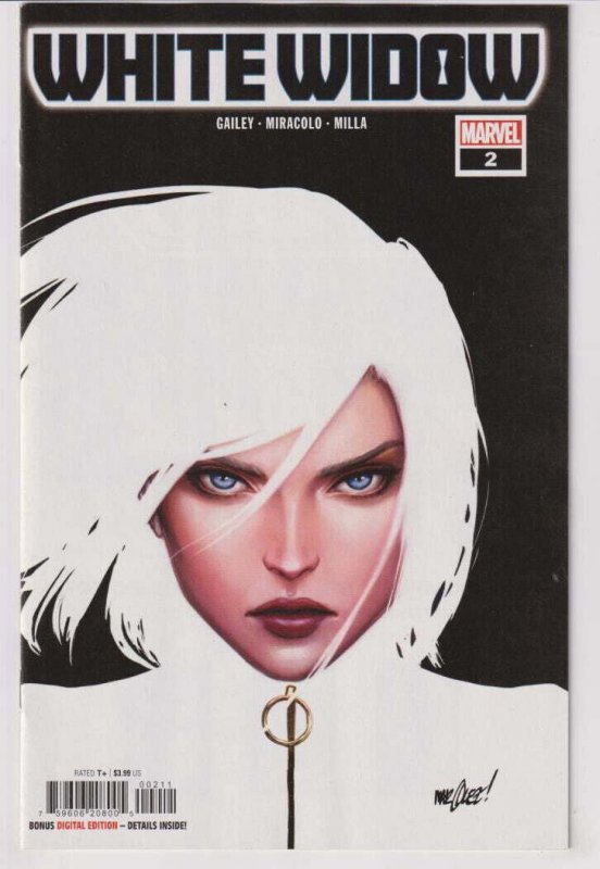 White Widow #2 comic book