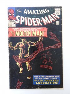 The Amazing Spider-Man #28 (1965) 1st appearance of Molten Man VG condition