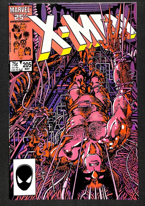 The Uncanny X-Men #205 (1986)