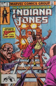 Further Adventures of Indiana Jones, The #4 Marvel Comics April Apr 1983 (VF)