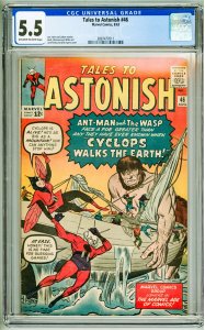 Tales to Astonish #46 (1963) CGC 5.5! OWW Pages!