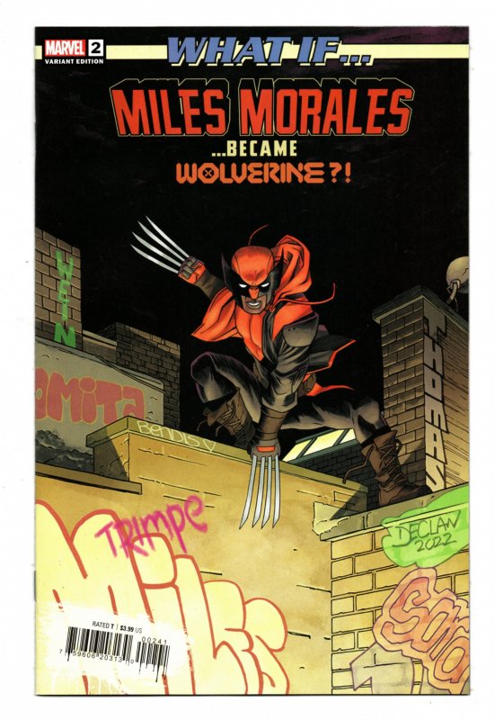 WHAT IF? MILES MORALES #02 (2022) BECAME WOLVERINE | DECLAN SHALVEY | TRADE D