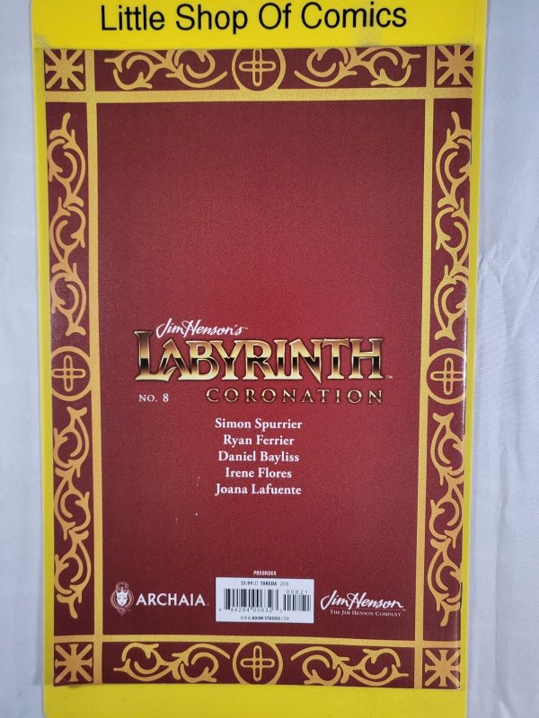 Jim Henson's Labyrinth Coronation #8 Sana Takeda Pre-Order Variant 2018 Archaia