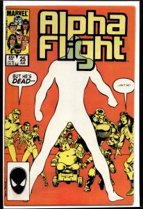 Alpha Flight #25 (1985) Alpha Flight
