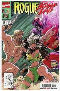 ROGUE THE SAVAGE LAND #3 MARVEL COMICS 2025 KAARE ANDREWS MAIN COVER NM