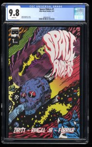 Space Riders #1 CGC NM/M 9.8 White Pages