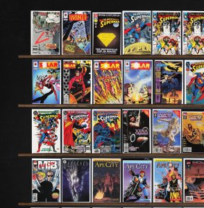 Huge Lot 150+ Comics with Silver Surfer, Shadowman & More!