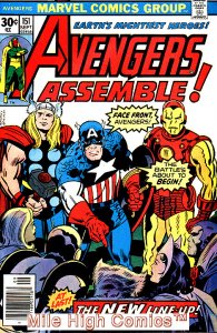 AVENGERS  (1963 Series)  (MARVEL) #151 Fair Comics Book 