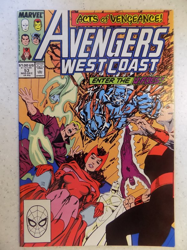 Avengers West Coast #53 (1989)